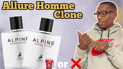 allure homme sport clone